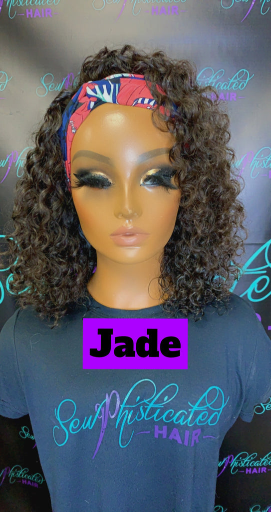 Jade Headband BOB wig