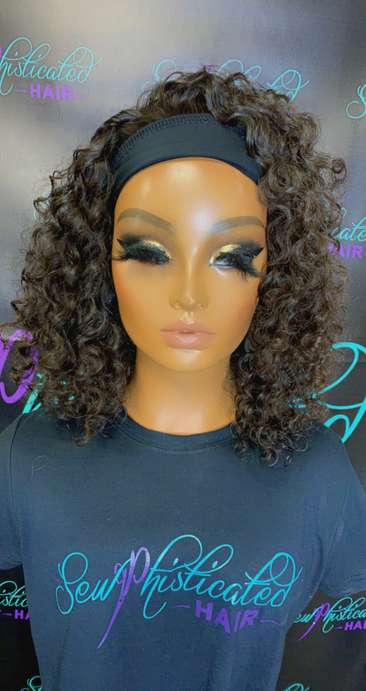Jade Headband BOB wig